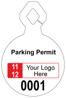 5.00" X 7.50" Parking Permits