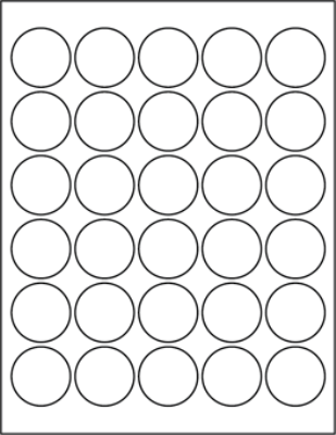 1.50" Round Labels