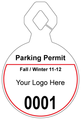5.00" X 7.50" Parking Permits