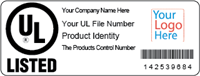 4 ac x 1.5 ar Type L Label