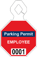 4.75" X 7.25" Parking Permits