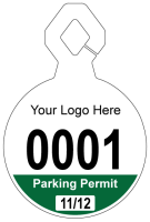 5.00" X 7.50" Parking Permits
